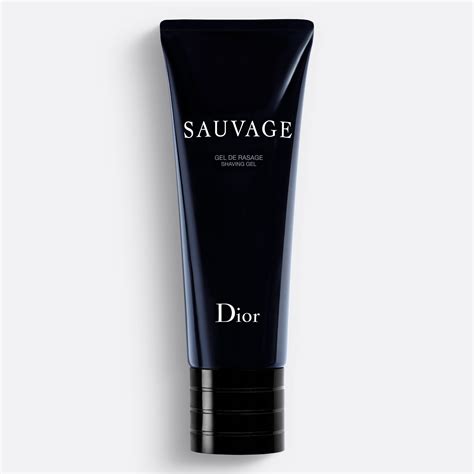 gel de rasage sauvage dior|Altro.